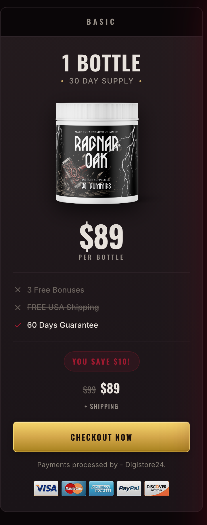 Ragnaroak 60 day supply